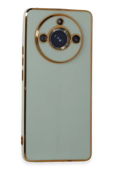Newface Realme 11 Pro Kılıf Volet Silikon - Açık Yeşil ürün görseli 1