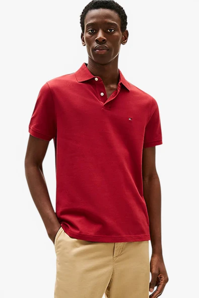 Tommy Hilfiger   1985 REGULAR POLO Erkek Kırmızı T-Shirt - MW0MW17770 ürün görseli 1