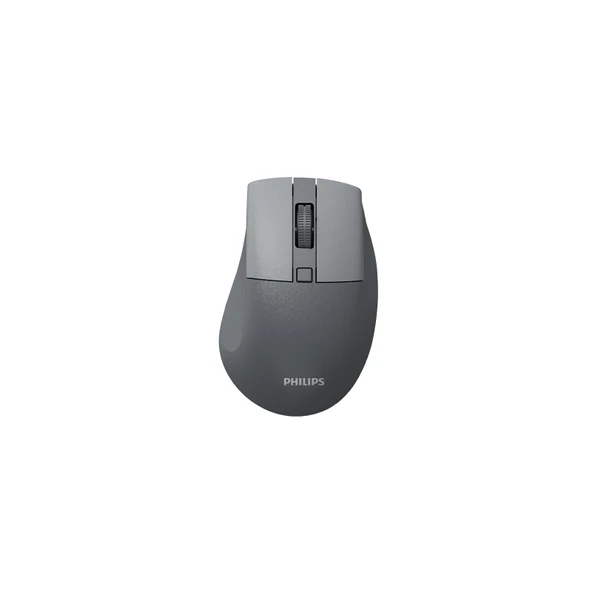 PHILIPS SPK7528G, SESSIZ, Gri, USB Nano  2,4Gh ve Bluetooth Kablosuz, 1600dpi, Optic, 3 Tuslu Ergonamik Mouse ürün görseli 1