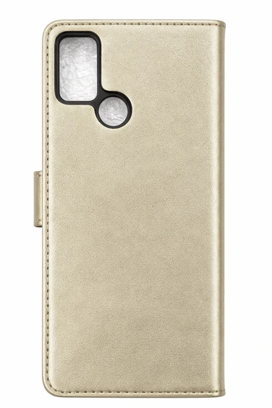 Tecno Pova Trend S Plus Kapaklı Kılıf - Gold ürün görseli 1