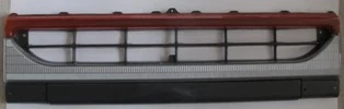 Mitsubishi Canter 1998-2006 Fe635-659 Ön Panjur Sarı - Beyaz Reflektörlü Klipsiz Yazısız - Ayaksız (Adet) ürün görseli 1