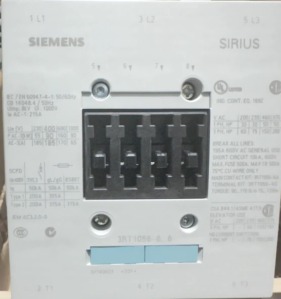 90 KW kontaktör - Resim 3