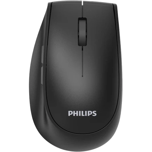 PHILIPS SPK7627B, Siyah, USB Nano 2,4Gh ve Bluetooth Kablosuz, 1600dpi, Optic, 5 Tuslu, Sarj Edilebilir, Mouse ürün görseli 1