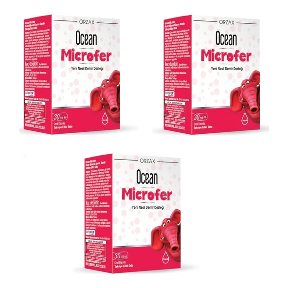 Ocean  Ocean Microfer Oral Damla 30 Ml X3 ürün görseli 1
