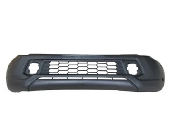 Mitsubishi L200 2015-2018 Pickup Ön Tampon Siyah (Panjurlu - Sis Delikli - Dodik Fpı) (Adet) ürün görseli 1