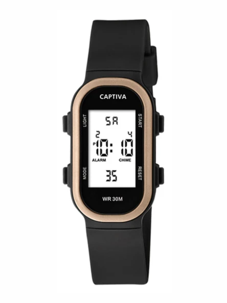 Captiva Digital 3 Atm Suya Dayanıklı Işık+Alarm+Kronometre+Takvimli Çoçuk Kol Saati CP.YN.26.M02 ürün görseli 1