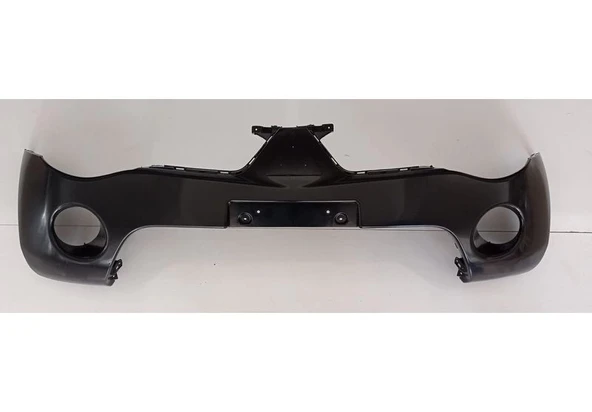 Mitsubishi L200 2006-2011 Tampon Ön Siyah Sisli Dodiksiz (Oem No: 6400A746Zzt) ürün görseli 1