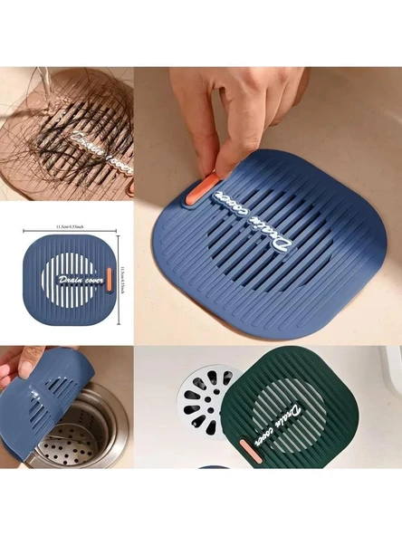 3B Trend Süzgeçli Lavabo Banyo Gider Koruyucu Esnek Süzgeç Silikon Mat 1 Adet ürün görseli 1