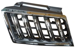 Mitsubishi L200 2010-2013 Pickup Ön Panjur Sağ Nikelajlı - İç Petekleri Gümüş Gri (Fpı) (Oem No: 7450A570T) ürün görseli 1
