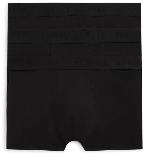 Tommy Hilfiger   3P TRUNK Erkek Siyah Boxer - UM0UM03755 ürün görseli 1