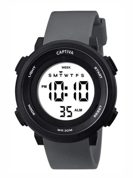 Captiva Digital 3 Atm Suya Dayanıklı Işık+Alarm+Kronometre+Takvimli Çoçuk Kol Saati CP.YN001M2 ürün görseli 1