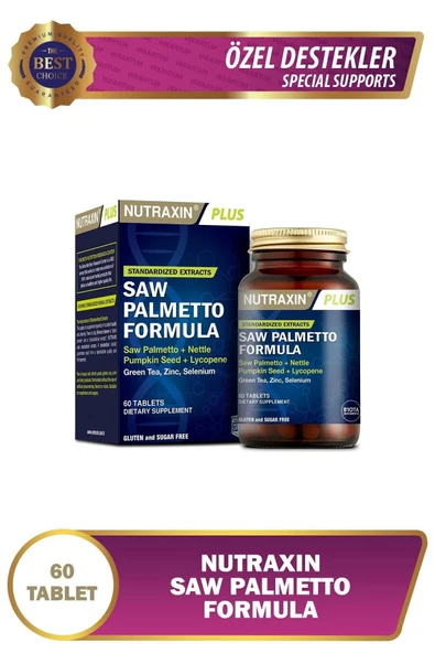Saw Palmetto Formula 60 Tablet 3'Lu ürün görseli 1