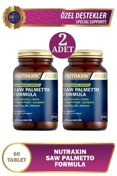 Nutraxin Nutraxi Saw Palmetto Formula 60 Tablet 2 Adet ürün görseli 1