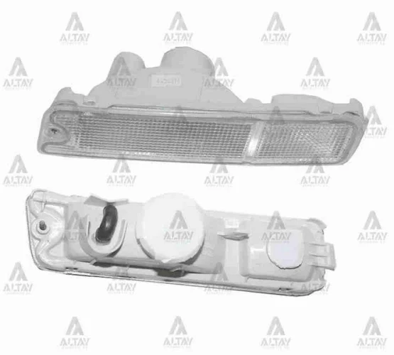 Mitsubishi L200 1999-2005 Sinyal Lambası Tampon Beyaz Sol (1 Adet) (Oem No: Mr109133) ürün görseli 1