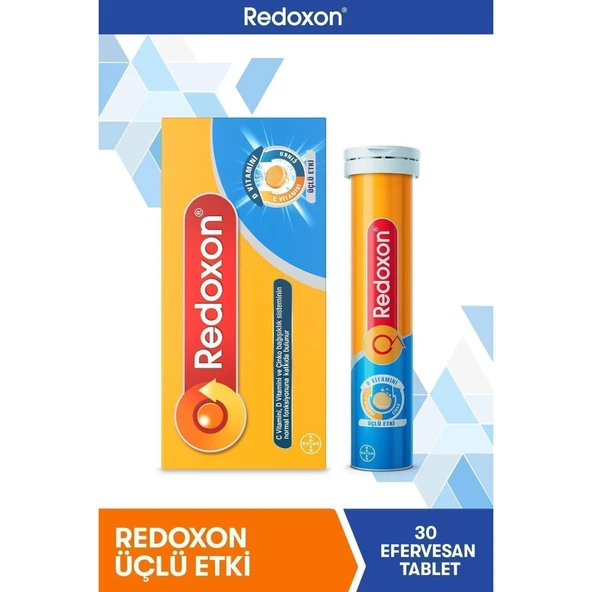 Redoxon 3'lü Etki 30 Efervesan Tablet 2 Adet - Resim 2