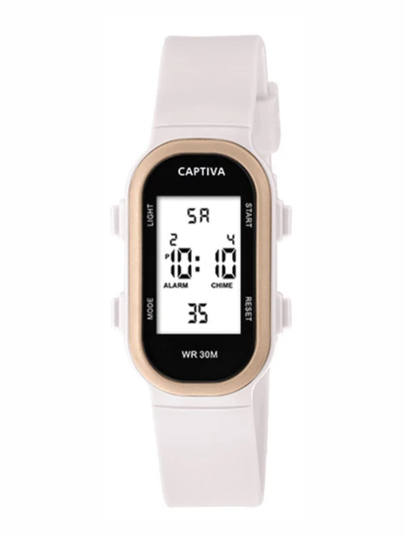 Captiva Digital 3 Atm Suya Dayanıklı Işık+Alarm+Kronometre+Takvimli Çoçuk Kol Saati CP.YN.26.M03 ürün görseli 1