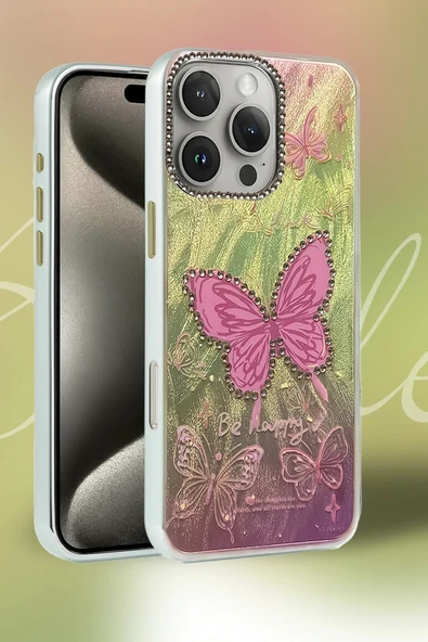 iPhone 15 Plus Kılıf Blade Aynalı Desenli Kapak - Desen 1 ürün görseli 1