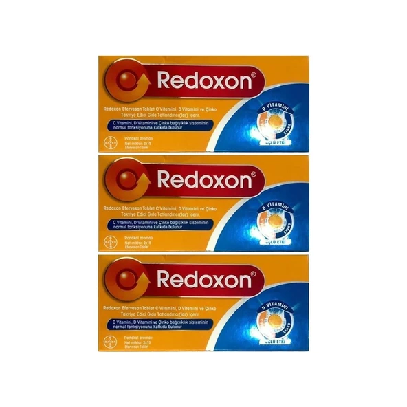 Redoxon 30 Efervesan Tablet x 3 Adet ürün görseli 1