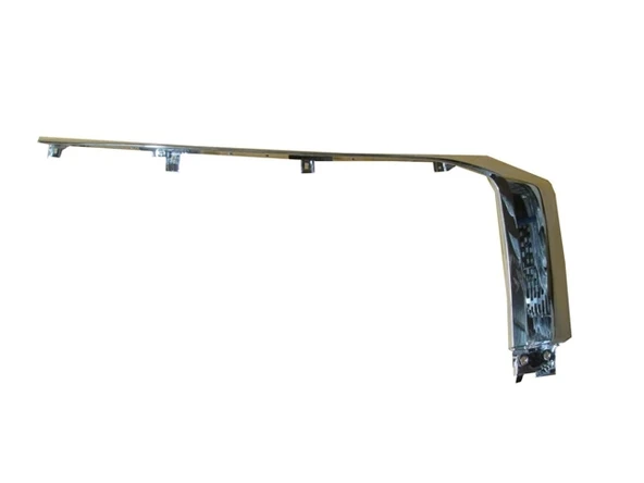 Mitsubishi L200 2019-2022 Pickup Ön Tampon Üst Çıtası Sağ Nikelajı (Far Altına Takılan)(Fpı) (Oem No: 6407A336) ürün görseli 1