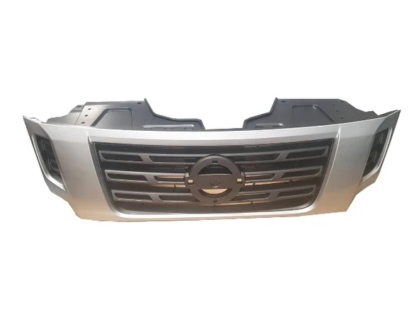 Nissan Navara 2016-2022 Ön Panjur İç - Dış Set Gümüş - Siyah (My) (Oem No: 62310-4Ja0B) ürün görseli 1