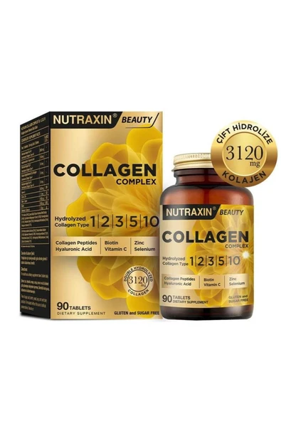 Nutraxin Collagen Beauty Complex 90 Tablet ürün görseli 1