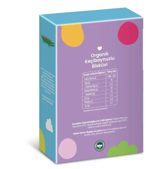 Keçiboynuzlu Bisküvi 55gr ürün görseli 1
