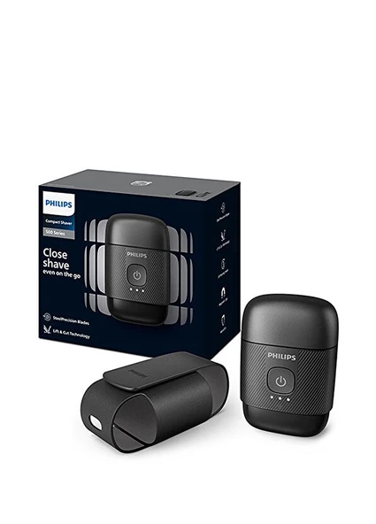Philips Shaver 500 Serisi S591/05 Islak ve Kuru Elektrikli Kompakt Tıraş Makinesi ürün görseli 1