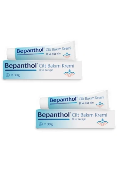 Bepanthol Derma Cilt Bakım Kremi 30gr 2'li paket - Tüm Cilt Tiplerine Uygun, El ve Günlük Yüz Bakım ürün görseli 1