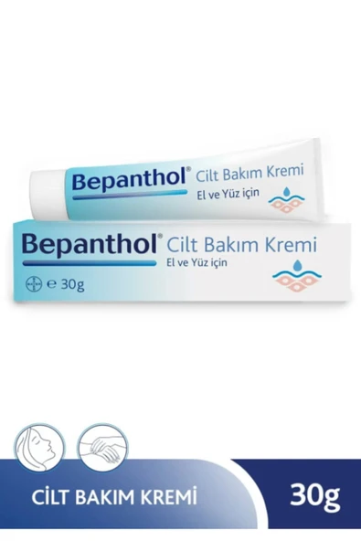 Bepanthol Cilt Bariyerini Korumaya Yardımcı Cilt Bakım Kremi 30 gr ürün görseli 1