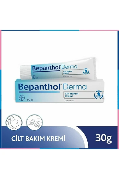 Bepanthol Derma El Ve Yüz Cilt Bakım Kremi 30 gr ürün görseli 1