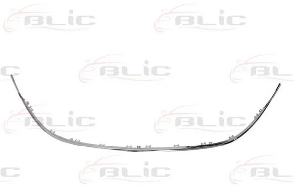 Opel Astra J 2010  Ön Tampon Alt Panjur Nikelajı  (Oem No:1322022) ürün görseli 1