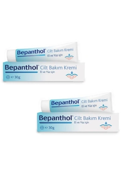 Bepanthol Yüz Ve El Kremi Cilt Bakım Kremi Bepanten 30 gr X 2 Adet ürün görseli 1