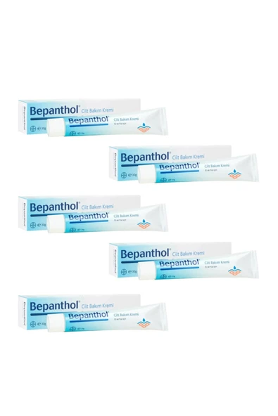 Bepanthol El Ve Yüz Için Cilt Bakım Kremi 30 Gr X5 Adet ürün görseli 1