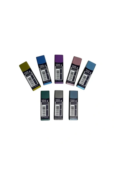 LE02 120'Lİ MİN 0.7 2B 60mm VERSATİL KALEM UÇ - - Resim 2