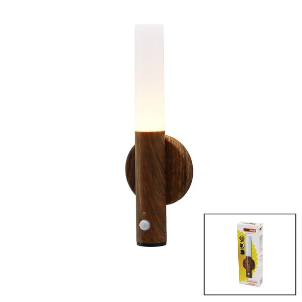 NİSALUCE EAMP-098/1 SENSÖRLÜ=1--3MT TYPE-C ŞARJLI GÜNIŞIĞI LED DOLUNAY LED APLİK LAMBA 1W (5250) ürün görseli 1