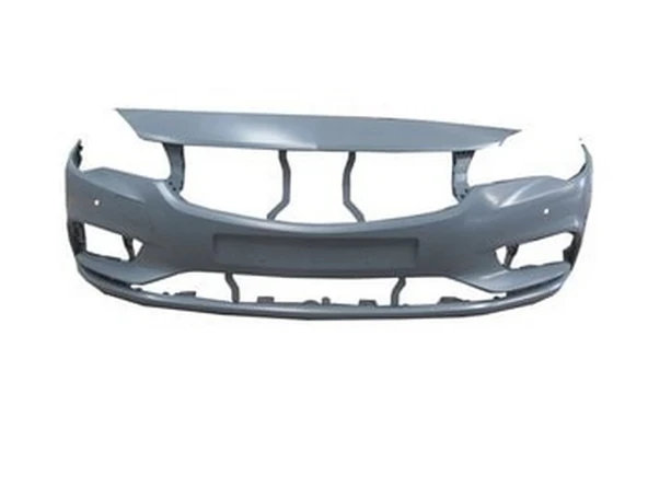 Opel Astra K Hatchback 2016-2018 Ön Tampon Gri (Astarlı Sis - Panjur Delikli Sensör (Tyg) (Adet) (Oem No:39017248) ürün görseli 1