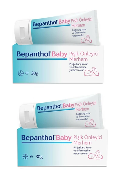 Bepanthol 2'li ® Baby Pişik Önleyici Merhem 30 G +30 G ürün görseli 1
