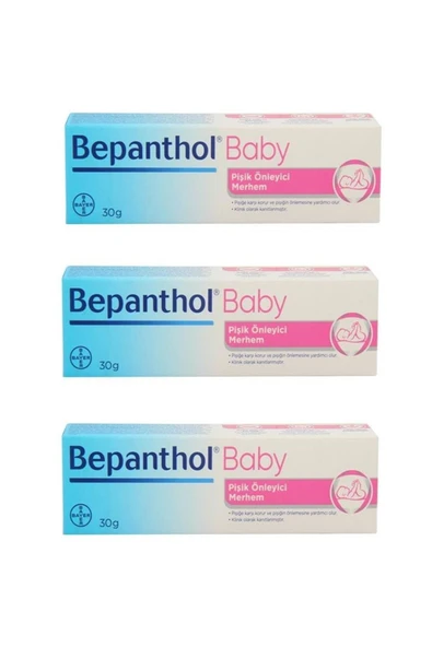 Bepanthol Baby Pişik Önleyici Merhem 3 x 30 ml ürün görseli 1