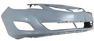Opel Astra J Sedan 2010-2012 Ve Hatchback Ön Tampon Gri (Astarlı Far Yıkamasız - Sensör Delikli) (Eurobump) (Oem No: 132 ürün görseli 1