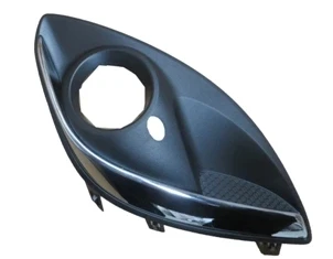 Opel Corsa D 2011-2014 Sis Lamba Kapağı Sol Siyah - Nikelaj Kaplamalı Delikli (Tüv)(Tyg) (Oem No: 1400873) ürün görseli 1