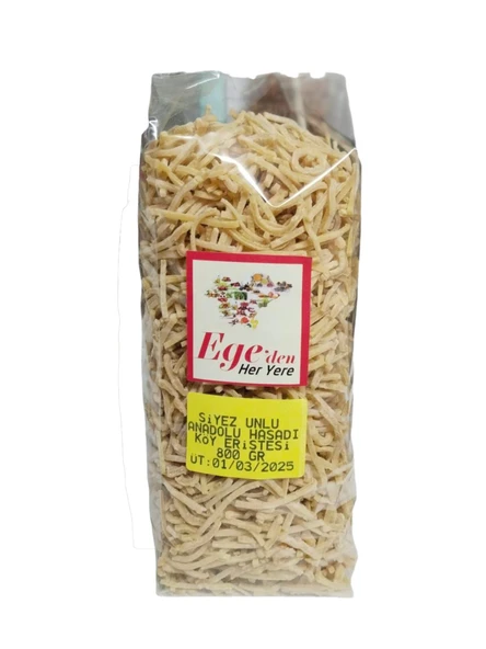 Siyez Unlu Ev Yapımı Kesme Erişte 800 gr ürün görseli 1