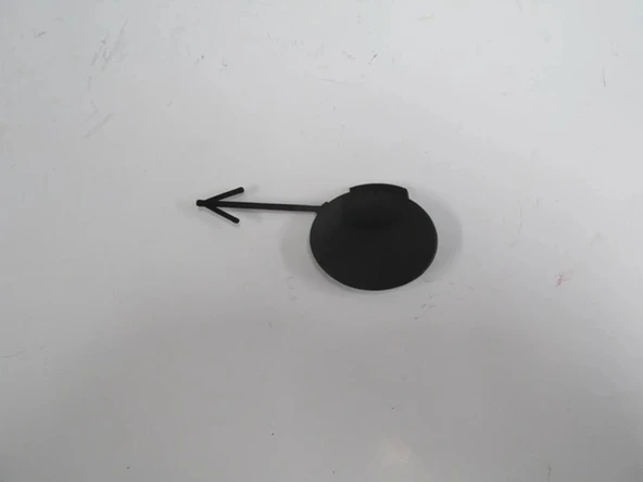 Opel Corsa D 2007-2011 Ön Tampon Çeki Demiri Kapağı Siyah (Tyg) (Oem No: 13179944) ürün görseli 1