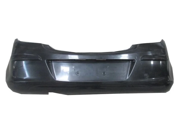 Opel Corsa D 2007-2014 Arka Tampon Siyah Kendinden Bantlı (5Kapı) (Eurobump) (Oem No: 13179916) ürün görseli 1