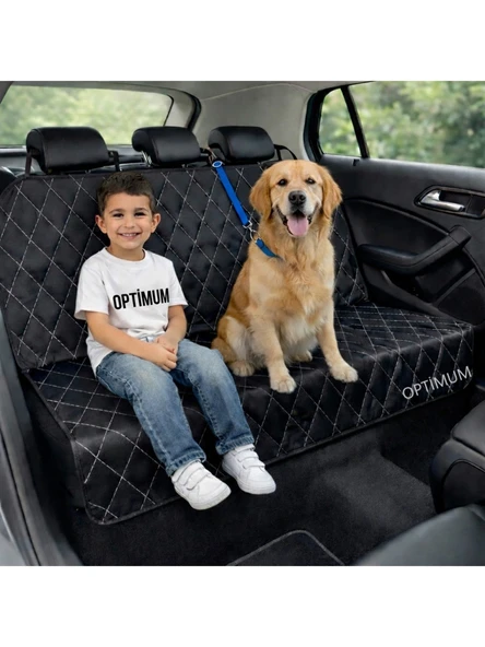 Araba Köpek Taşıma Örtüsü Oto Araç Koltuk Sıvı Su Geçirmez Koruyucu Kılıfı Örtü ürün görseli 1