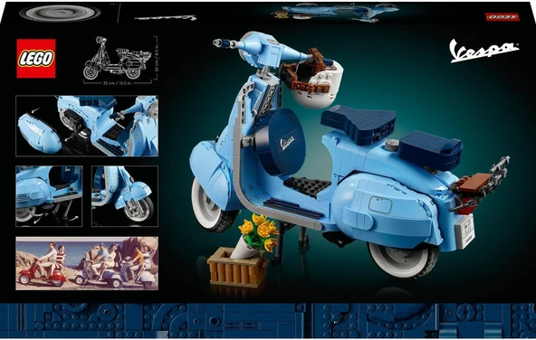LEGO 10298 ICONS Vespa 125 - Resim 3