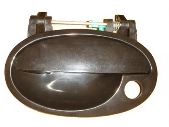 Opel Meriva 2003-2006 Ön Kapı Dış Açma Kolu Sağ Kilit Delikli (Boyanır Tip Siyah) (Adet) (Oem No:93397612) ürün görseli 1