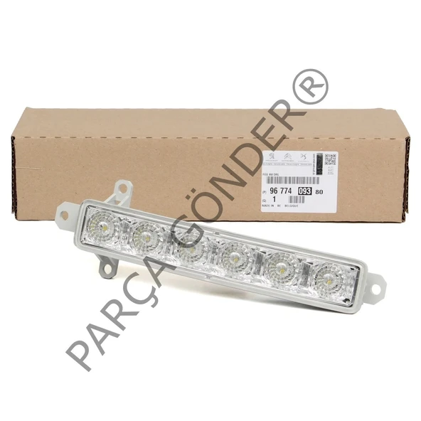107 108 Partner Tepee Berlingo Iıı C1 C3 2012  Gündüz Farı Sağ Sol (Oem No:9677409380) ürün görseli 1