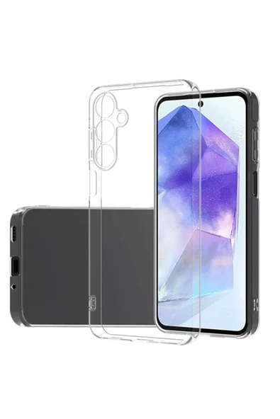 Newface Samsung Galaxy A16 5G Kılıf Lüx Şeffaf Silikon ürün görseli 1