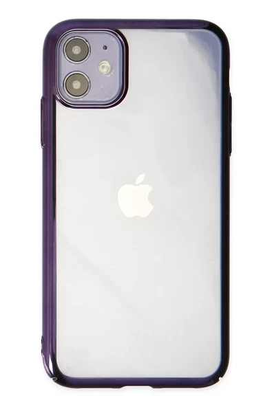 Newface Apple iPhone 12 Kılıf Element Silikon - Mor ürün görseli 1