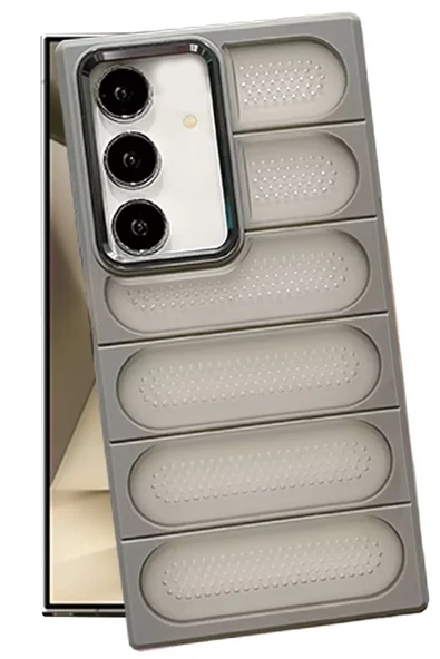 Newface Samsung Galaxy S24 Kılıf Airmax Silikon Kapak - Titan Gri ürün görseli 1